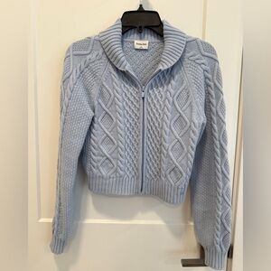 Aritzia Sunday Best zipper cardigan